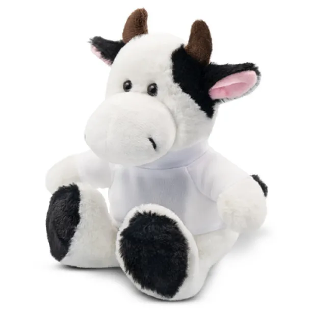 Nancie Plush cow black white