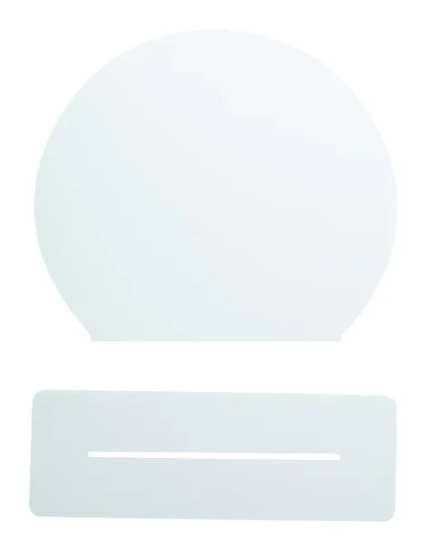 Clobor display, circle White