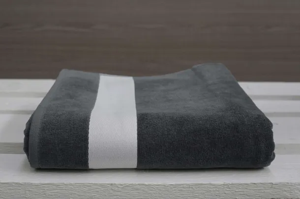  Olima ručnik za plažu - 400 g/m² - Olima Charcoal Grey