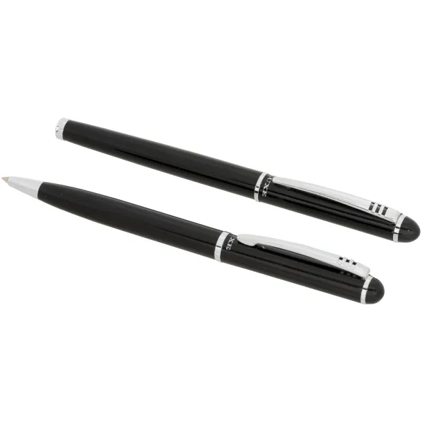 Andante duo pen gift set - Luxe Solid black