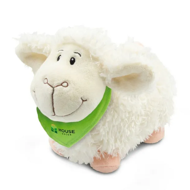Helen Plush sheep Bijela