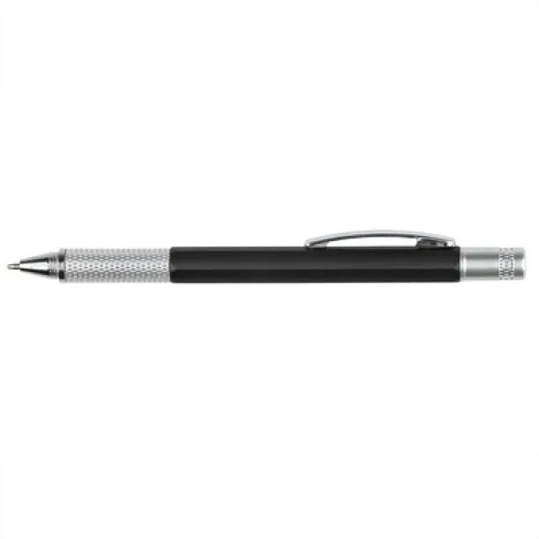  Multifunctional ball pen, ruler, spirit level, screwdriver black