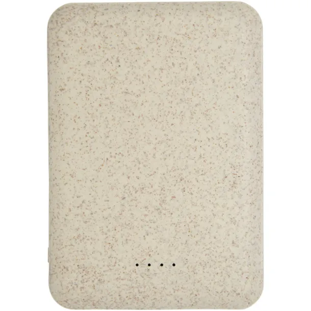 Asama 5000 mAh wheat straw power bank - Avenue Beige