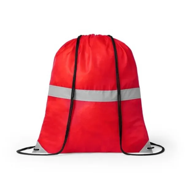  Drawstring bag red