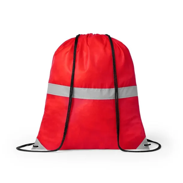  Drawstring bag red