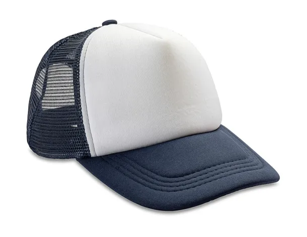  Detroit ½ Mesh Truckers Cap - Result Headwear Navy Bijela