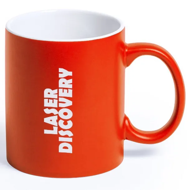  Ceramic mug 330 ml orange