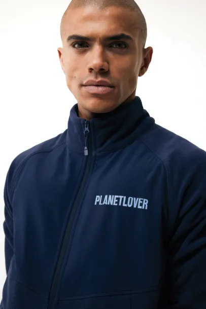  Iqoniq Talung recycled polyester microfleece zip through - iqoniq navy