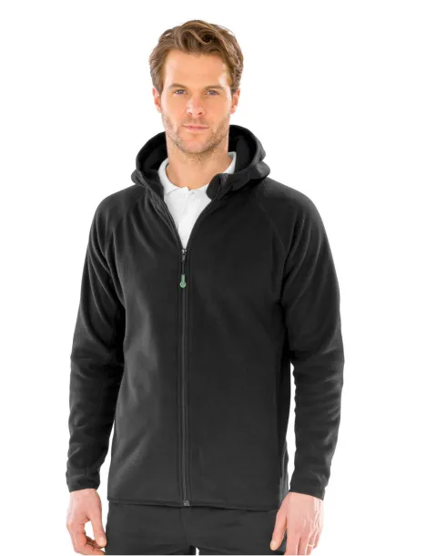  Hooded Recycled Microfleece Jacket - Result Recycled