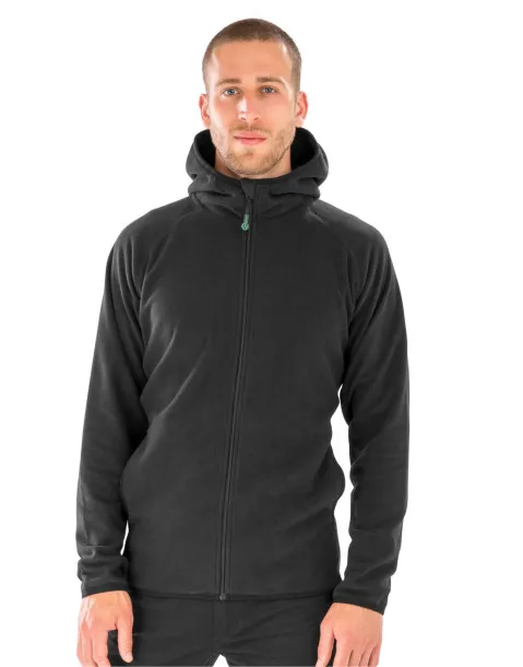  Hooded Recycled Microfleece Jacket - Result Recycled