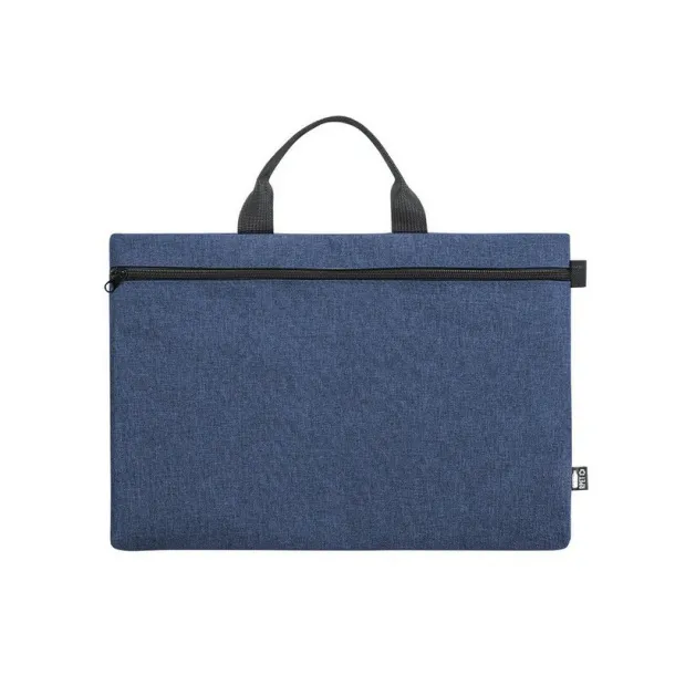  RPET document bag navy blue