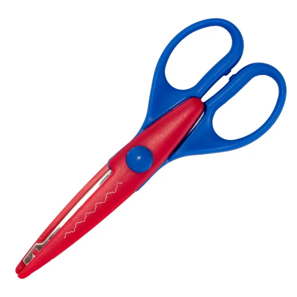 FUN set of punches and scissors Blue