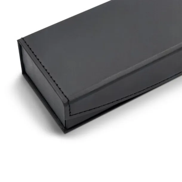  Mauro Conti writing set, ball pen and roller ball pen Crna