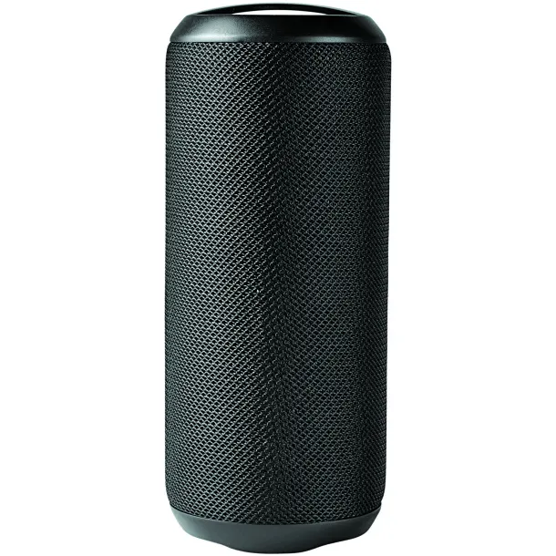 Rugged fabric waterproof Bluetooth® speaker Crna
