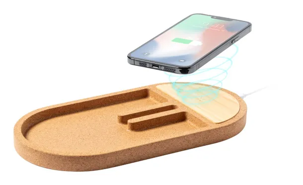 Beny wireless charger organizer Natural