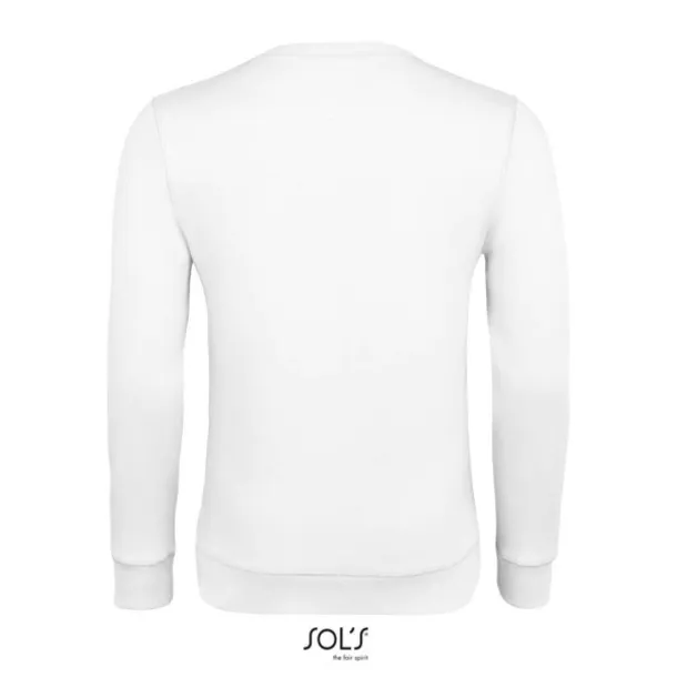  SOL'S SULLY - MEN’S ROUND-NECK SWEATSHIRT - 280 g/m² - SOL'S White