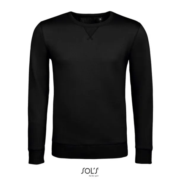  SOL'S SULLY - MEN’S ROUND-NECK SWEATSHIRT - 280 g/m² - SOL'S Black