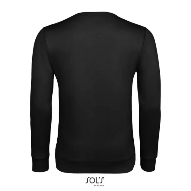  SOL'S SULLY - MEN’S ROUND-NECK SWEATSHIRT - 280 g/m² - SOL'S Black