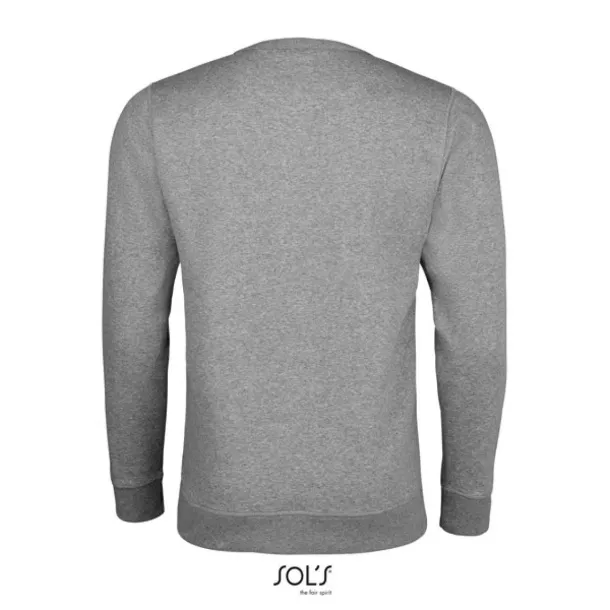  SOL'S SULLY - MEN’S ROUND-NECK SWEATSHIRT - 280 g/m² - SOL'S Grey Melange