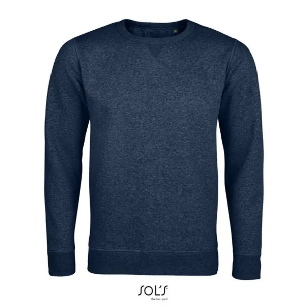  SOL'S SULLY - MEN’S ROUND-NECK SWEATSHIRT - 280 g/m² - SOL'S Heather Denim