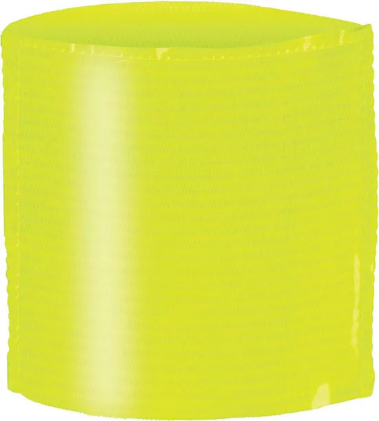  ELASTIC ARMBAND WITH LABEL HOLDER - Proact Fluorescent Yellow