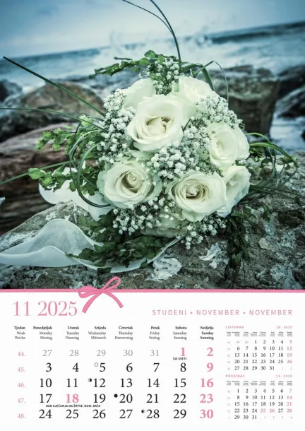  "BUKETI" color calendar Color