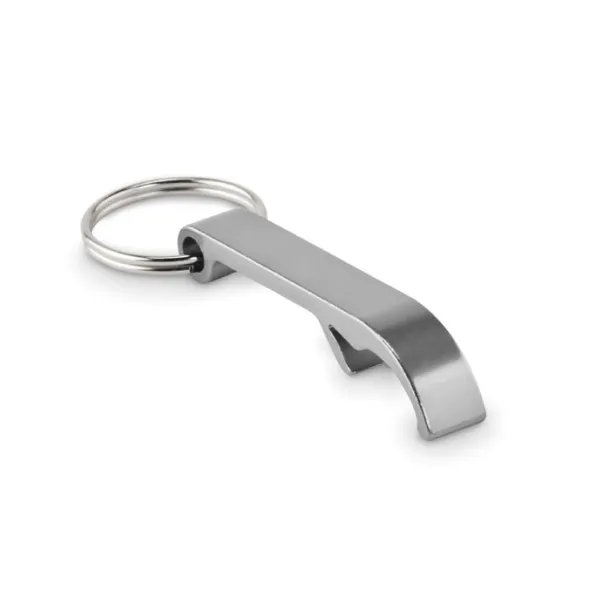 OVIKEY Recycled aluminium key ring Silver