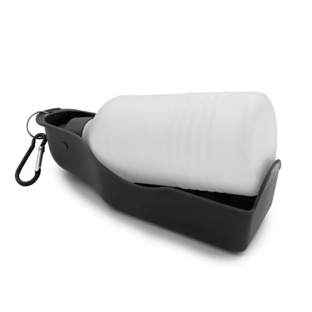 Maud Putna boca/posuda za psa, 250 ml Crna