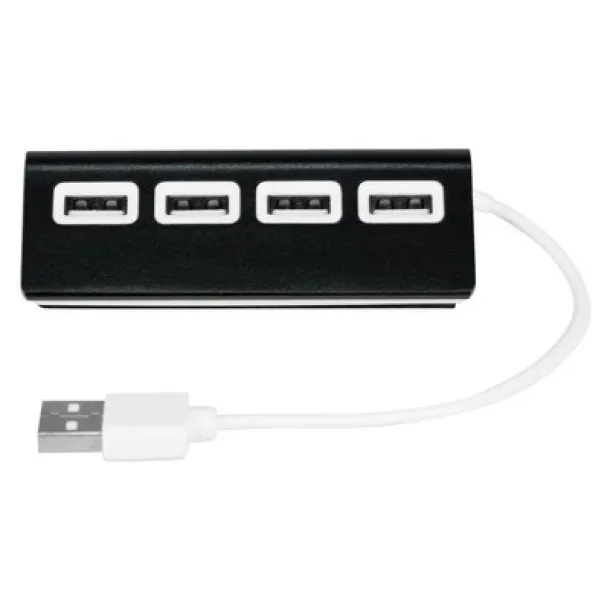  USB hub 2.0 Crna