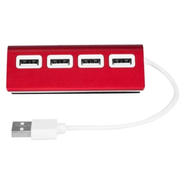  USB hub 2.0 Crvena