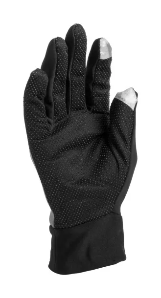 Vanzox touch sport gloves Grey Black