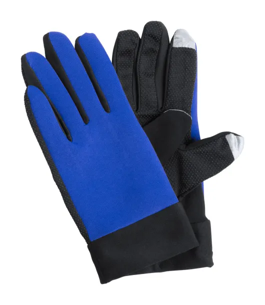 Vanzox touch sport gloves Blue Black