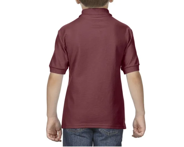 DRYBLEND®  YOUTH DOUBLE PIQUÉ POLO SHIRT - Gildan Maroon