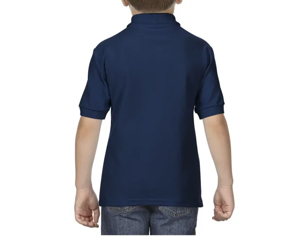 DRYBLEND®  YOUTH DOUBLE PIQUÉ POLO SHIRT - Gildan Navy