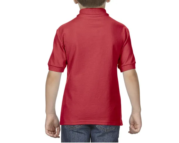 DRYBLEND®  YOUTH DOUBLE PIQUÉ POLO SHIRT - Gildan Red