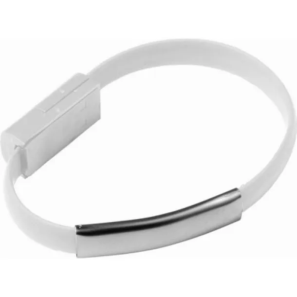  Wristband, bracelet, charging cable Bijela