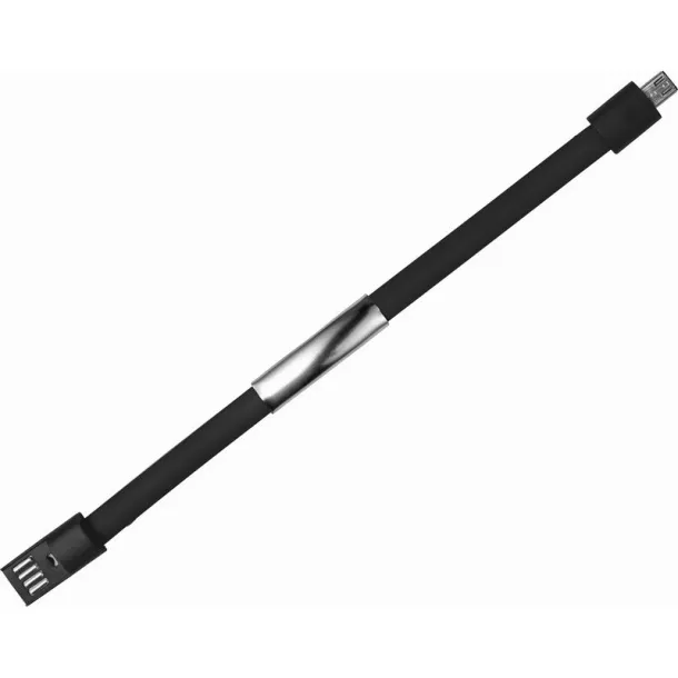  Narukvica s kabelom za punjenje Crna