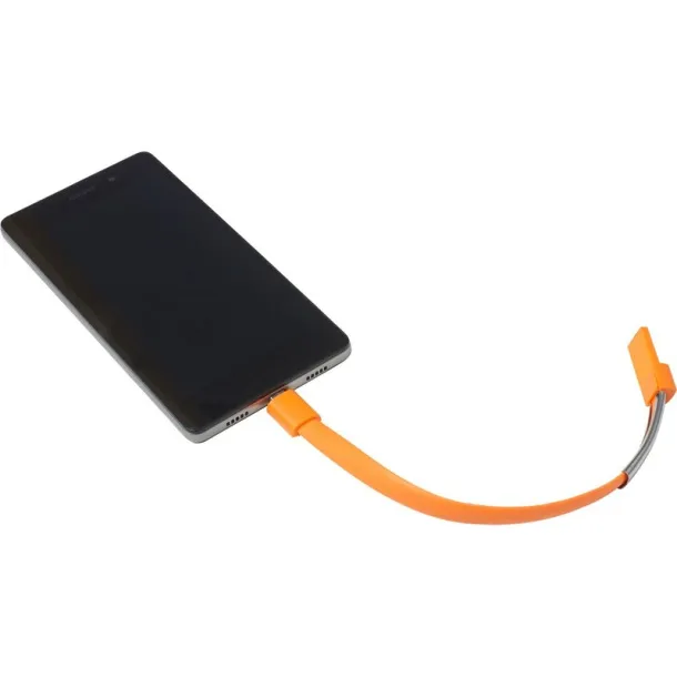  Wristband, bracelet, charging cable orange