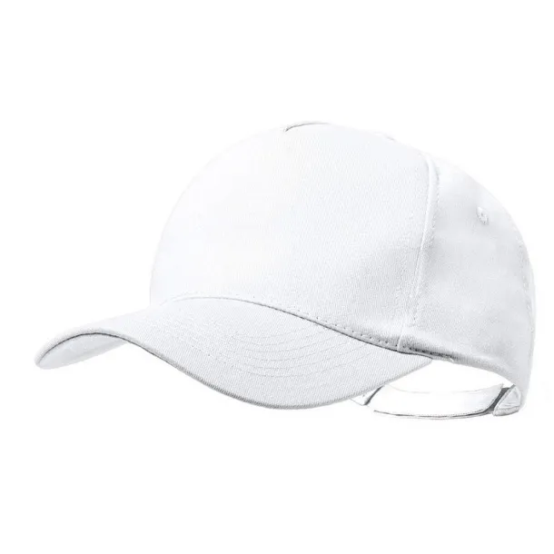 Recycled cotton cap Bijela