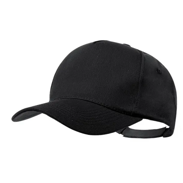  Recycled cotton cap black