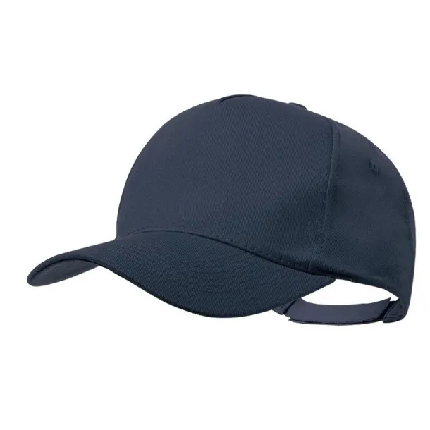  Recycled cotton cap navy blue