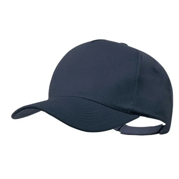  Recycled cotton cap Mornarski plava