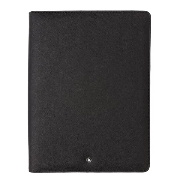  Swiss Peak Heritage A5 portfolio with zipper Black