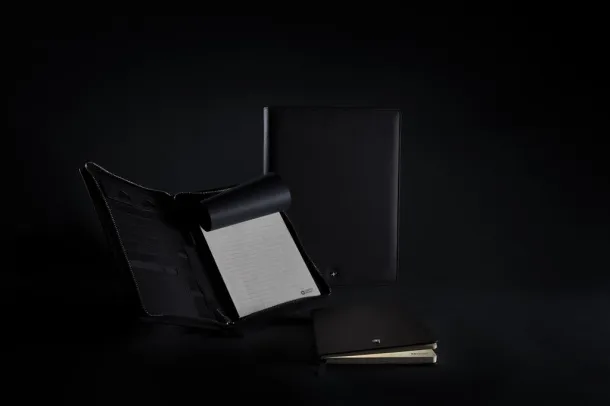  Swiss Peak Heritage A5 portfolio with zipper Black