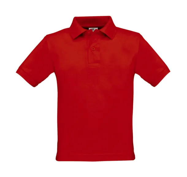  Safran/kids Polo - B&C Crvena