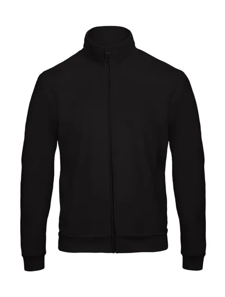  Unisex pulover s patentnim zatvaračem, 270 g/m² - B&C Crna