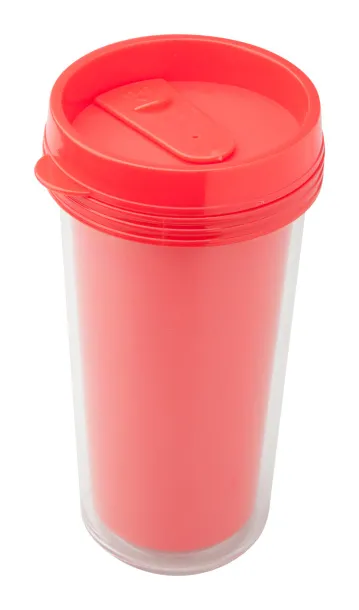 Poster thermo mug Red