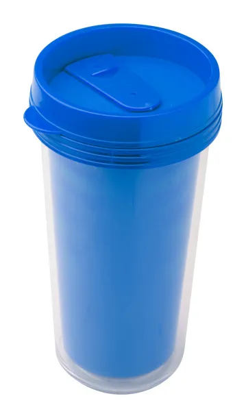 Poster thermo mug Blue