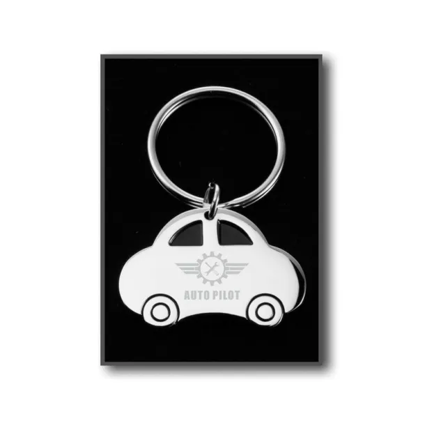  Keyring "car" Srebrna