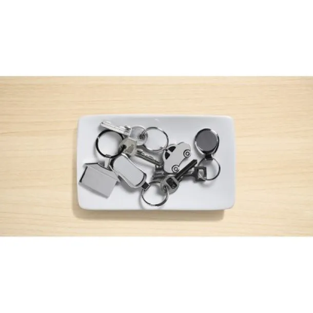  Keyring "car" Srebrna